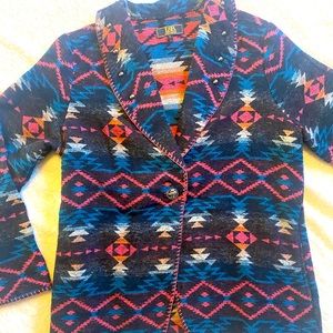 Blazer- Tribal Print